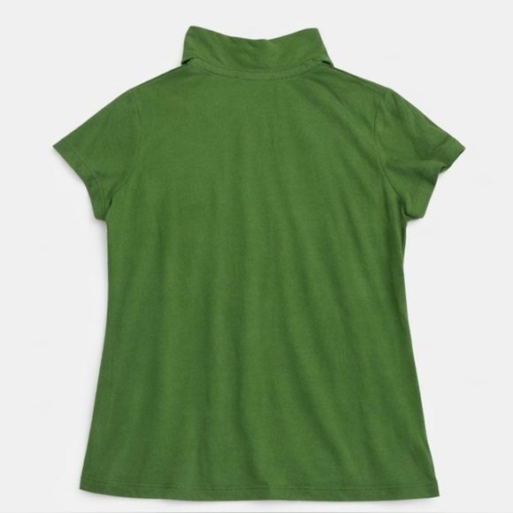 Talbots Green Ruffle Button Shirt Women’s M – Casual Top - Picture 6 of 10